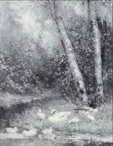 Ducks By A Water's Edge