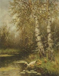 The First Swim by David Adolph Constant Artz