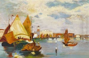 Segelschiffe Vor Istanbul