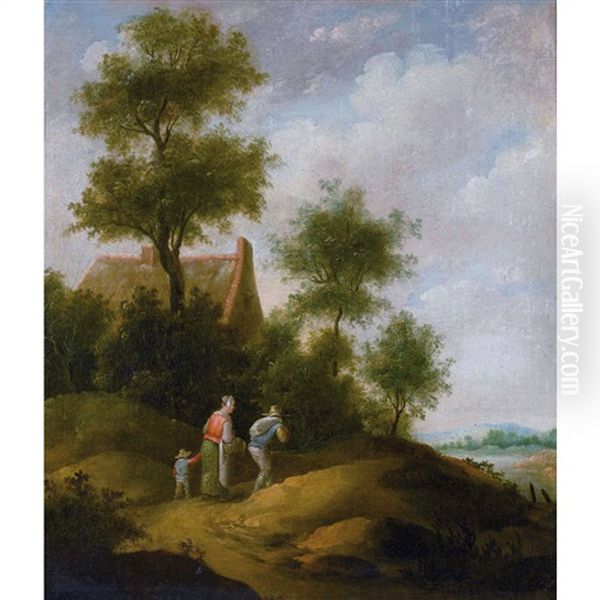 Landschaft Mit Bauernfamilie - view 1