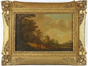 Promeneurs A L'oree De La Foret by Pieter Jansz van Asch
