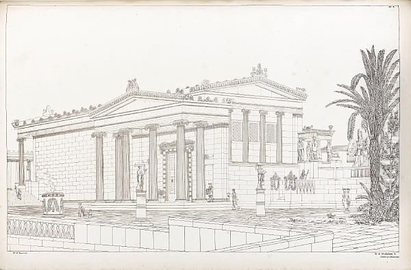 The Erechtheion At Athens. Fragments Of Athenian Architecture And A Few Remains In Attica, Megaria And Epirus - view 1