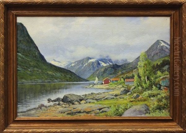Norwegian Landscapes (2 Works) - view 1
