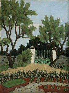 The Green Fence by Georges Ascher