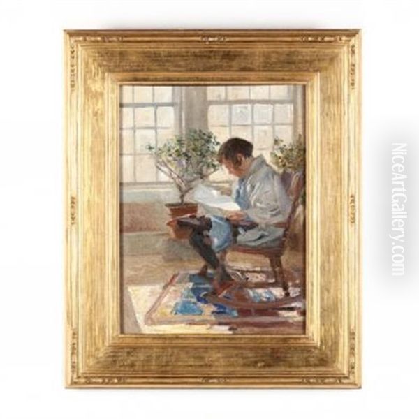 Child In Rocker - view 1