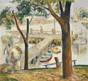 Fishermen by Edmund Marion Ashe