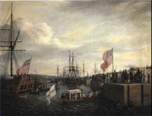 Opening Of Ringsend Docks, 23rd Apr, 1796...
