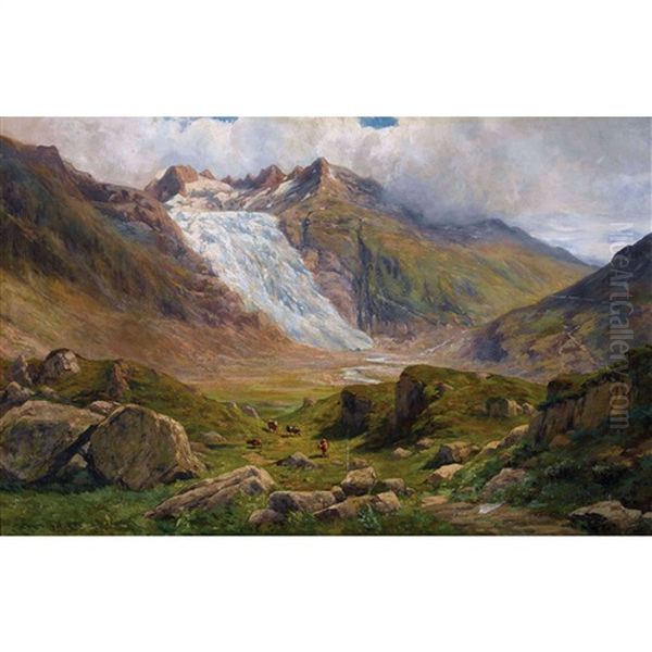 Glacier Du Rhone - view 1