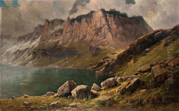 Lago D'avino Con Monte Leone - view 1