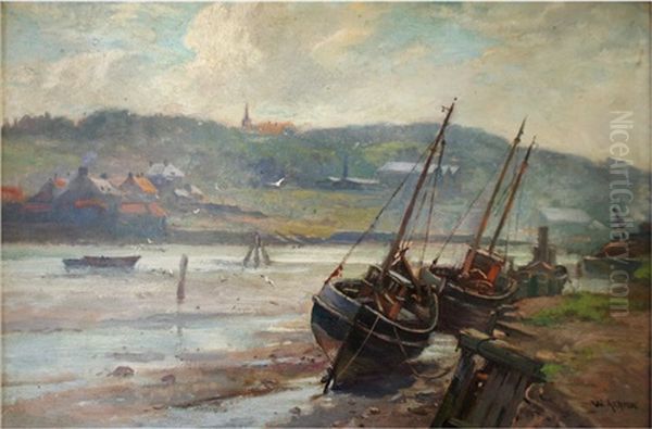 Whitby, Low Tide - view 1