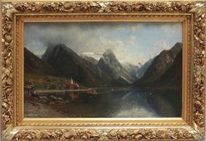 Fjaerland Und Das Sup-helle-thal (sogne In Norwegen)