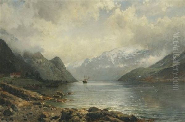 A View Of The Fjord River - view 1