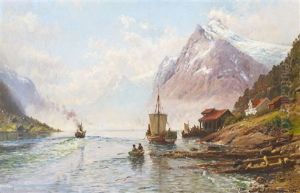 Motiv Vom Sognefjord by Anders Monsen Askevold