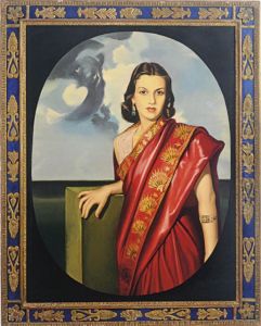 Portrait Of Markie Dinshaw by William Acton