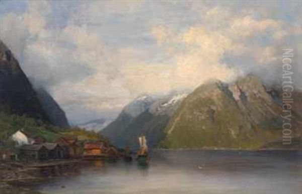 Vestlandsfjord Med Bondesamfunn - view 1