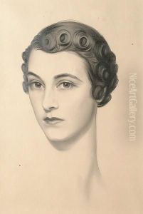 Portrait Of The Duchess Of Westminster by William Acton