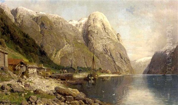 A Village By A Fjord - view 1