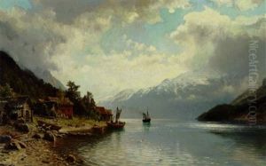 Der Sorfjord In Hardanger Norwegen