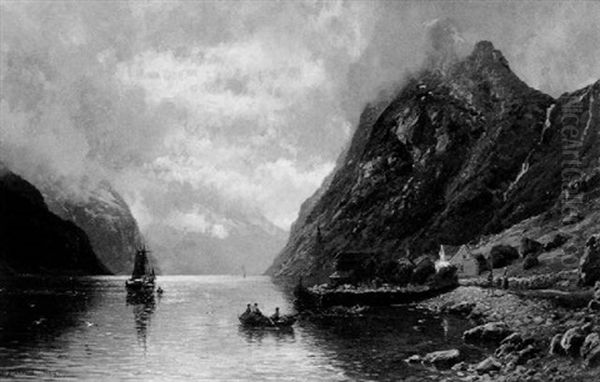 Norwegische Fjordlandschaft - view 1