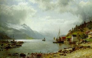 At The Edge Of A Fjord thumbnail