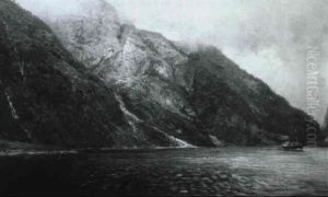 Norwegische Fjordlandschaft Norwegische Fjordlandschaft