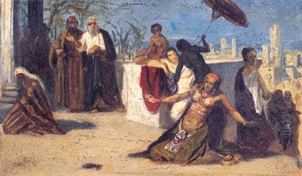 Moses And Aharon In Front Of Pharaoh - view 1