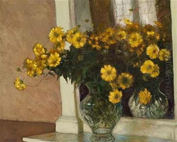 Rudbeckia I En Krystalvase - view 1