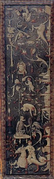Decorative Wall Panel With Fantastical Creatures - view 1