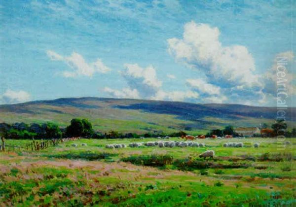 The Cloud Shadow On The Fell, Hornby - view 1