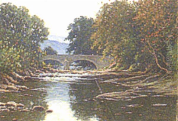 An Autumn Morning, Hartley Bridge - view 1