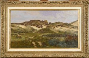 Paysage De Dunes by Alphonse Asselbergs