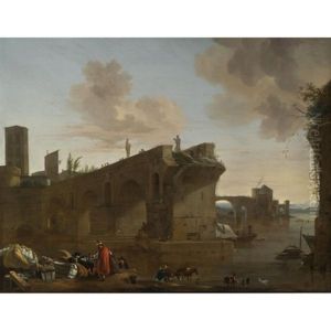 Rome, A View Of The Ponte Rotto Rome, A View Of The Ponte Rotto