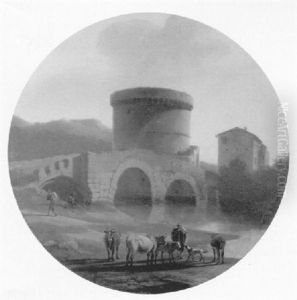 Le Repos Du Berger Pres D'un Pont De Pierre