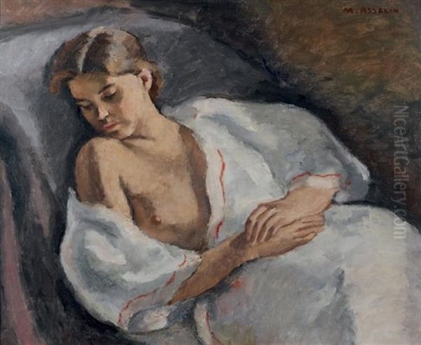 Jeune Fille Endormie, Le Buste Decouvert - view 1