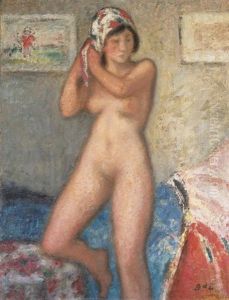 Nu Se Coiffant by Maurice Asselin