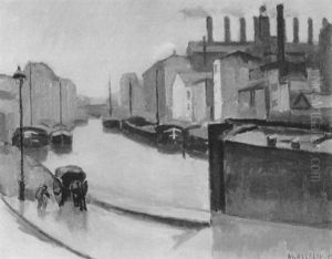 Lastkahne Auf Der Seine Lastkahne Auf Der Seine