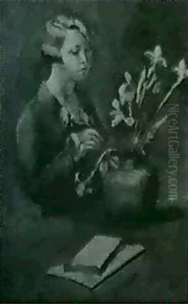 Madchen Mit Blumen - view 1
