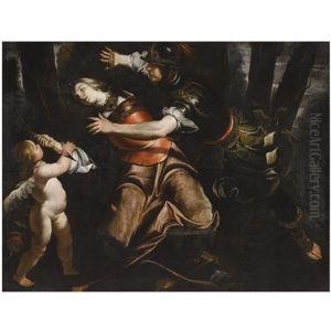 Rinaldo Intervening In Armida's Suicide