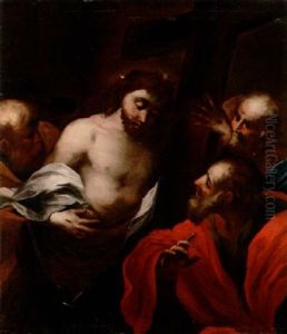 The Incredulity Of Saint Thomas by Gioacchino Assereto