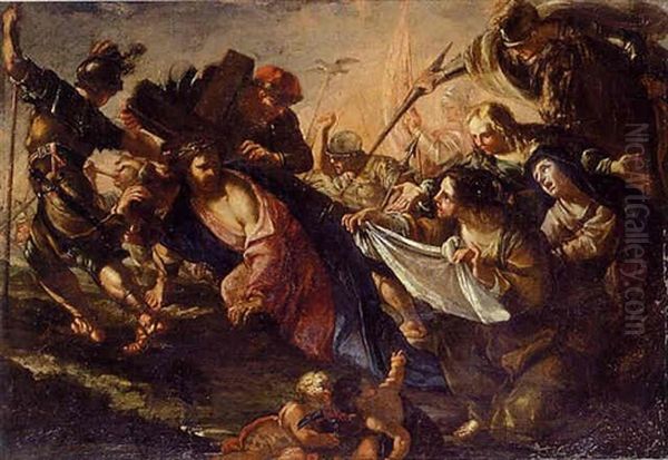 Christ On The Road To Calvary With Veronica And Her Veil - view 1