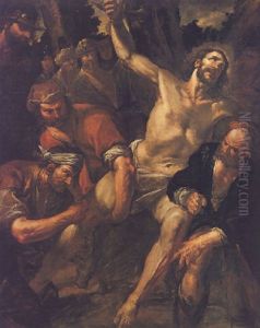 The Martyrdom Of Saint Bartholomew by Gioacchino Assereto