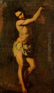 St Sebastian by Gioacchino Assereto