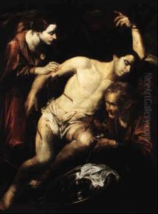 St. Sebastian Tended To By St. Irene And Her Maid