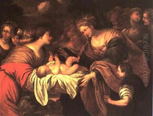 Il Ritrovamento Di Mose by Gioacchino Assereto