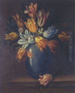 Tulpenstilleben by Bartholomeus Assteyn