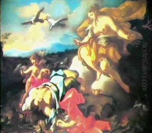 Venere E Adone by Andrea dell' Asta