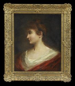 Portrait Of A Red-haired Lady