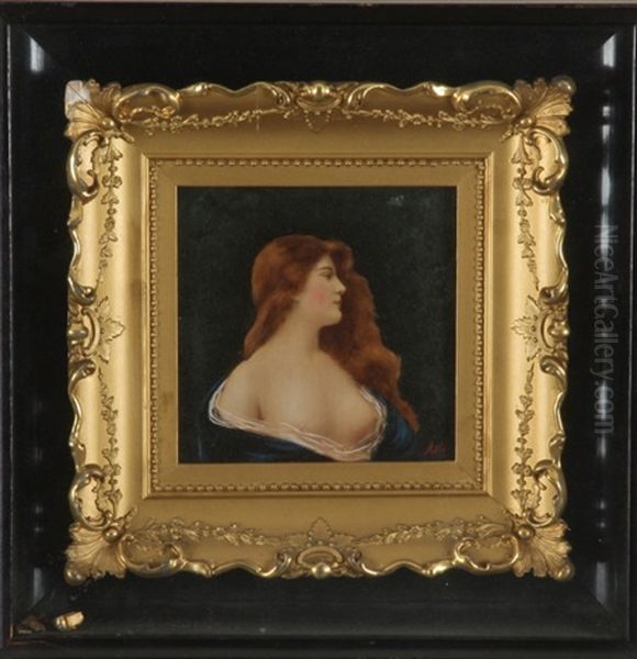Portrait Of Red Haired Woman - view 1