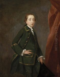 Portrat Des Jungen Peter John Fremeaux by John Astley