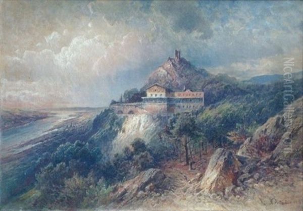 Landscape With A Mountain House - view 1